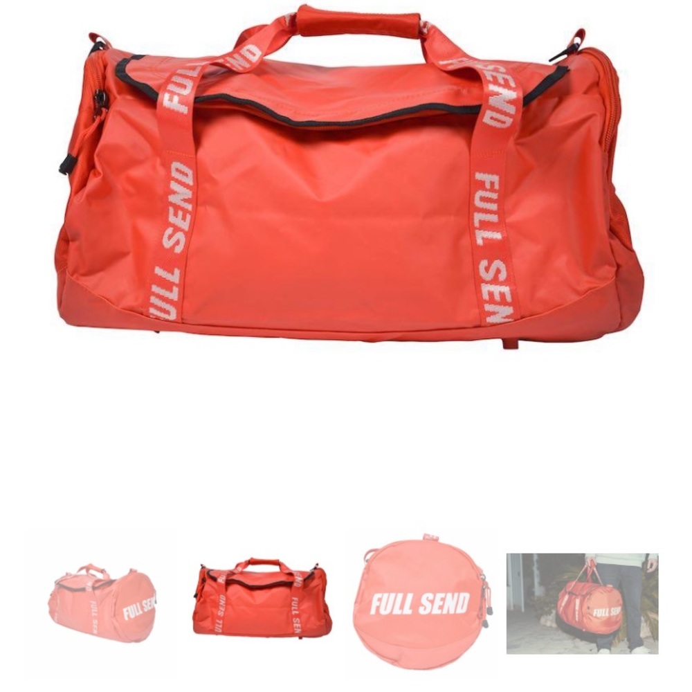 Red Fullsend Duffle Bag